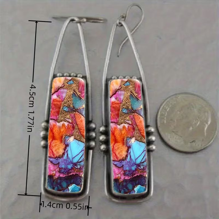 Retro Bohemian Dangle Earrings