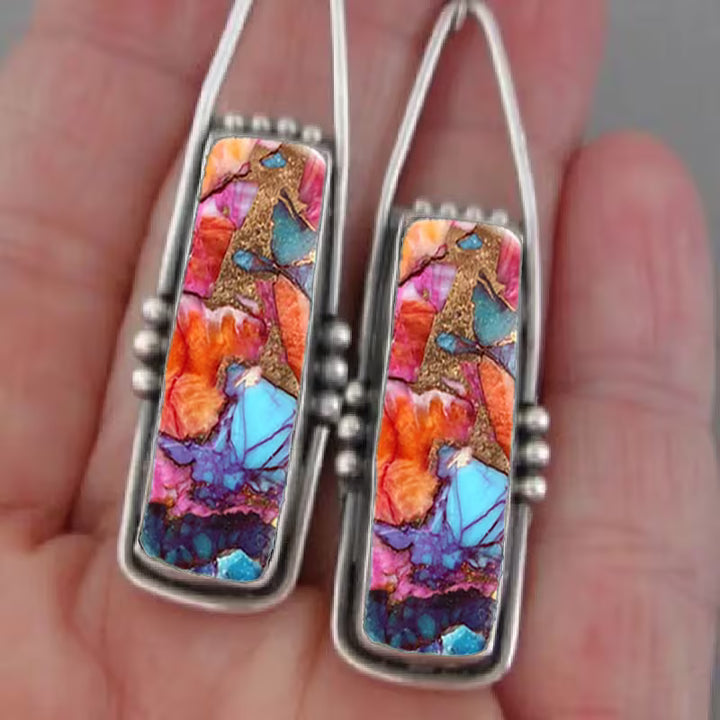 Retro Bohemian Dangle Earrings