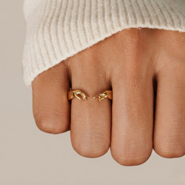 Touch of God Adjustable Ring