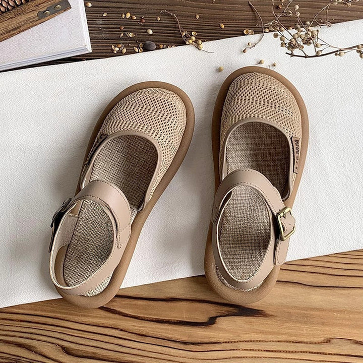 Marigold | Women's Cushioned Adjustable Sandals Wide Fit