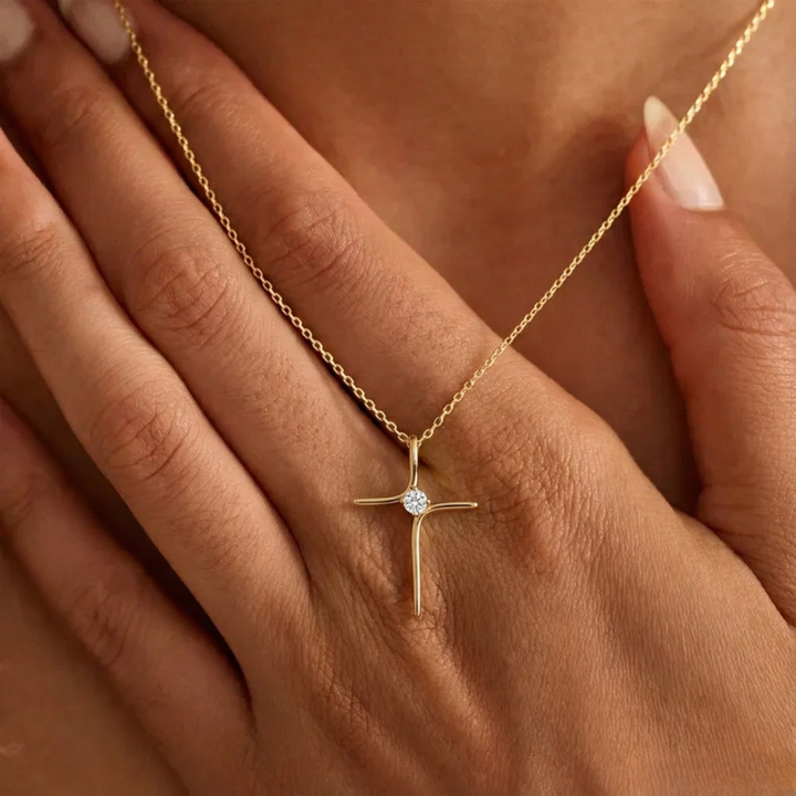 Core Cross Necklace