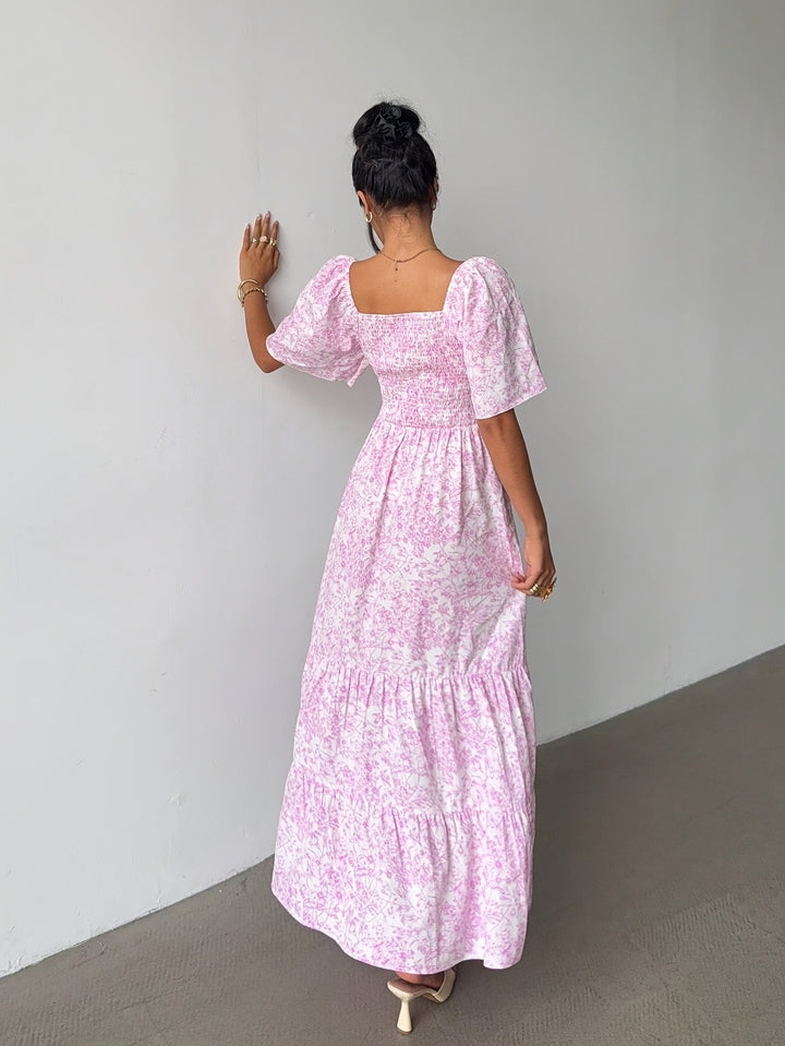 Carol - Women Casual Floral Maxi Dress
