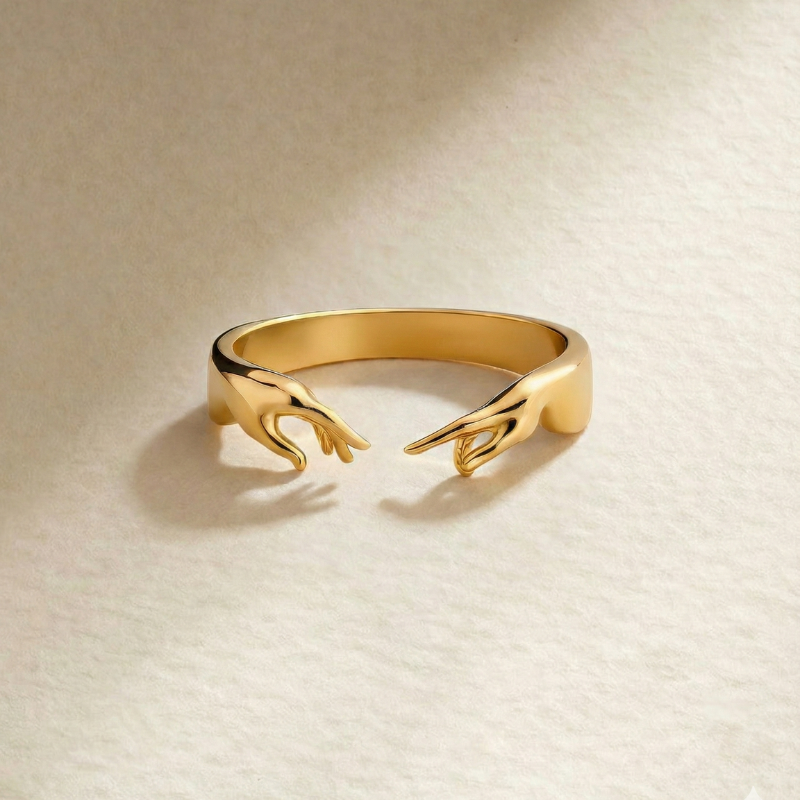 Touch of God Adjustable Ring