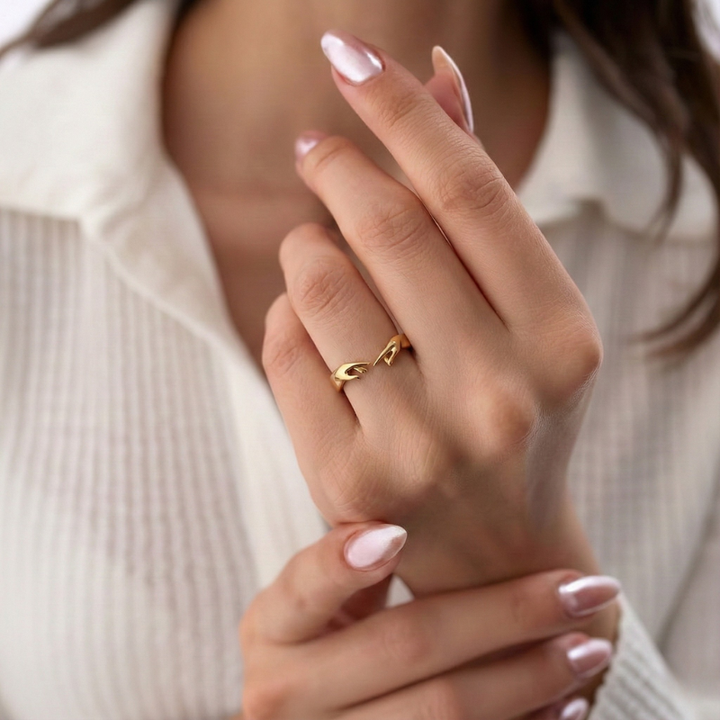 Touch of God Adjustable Ring