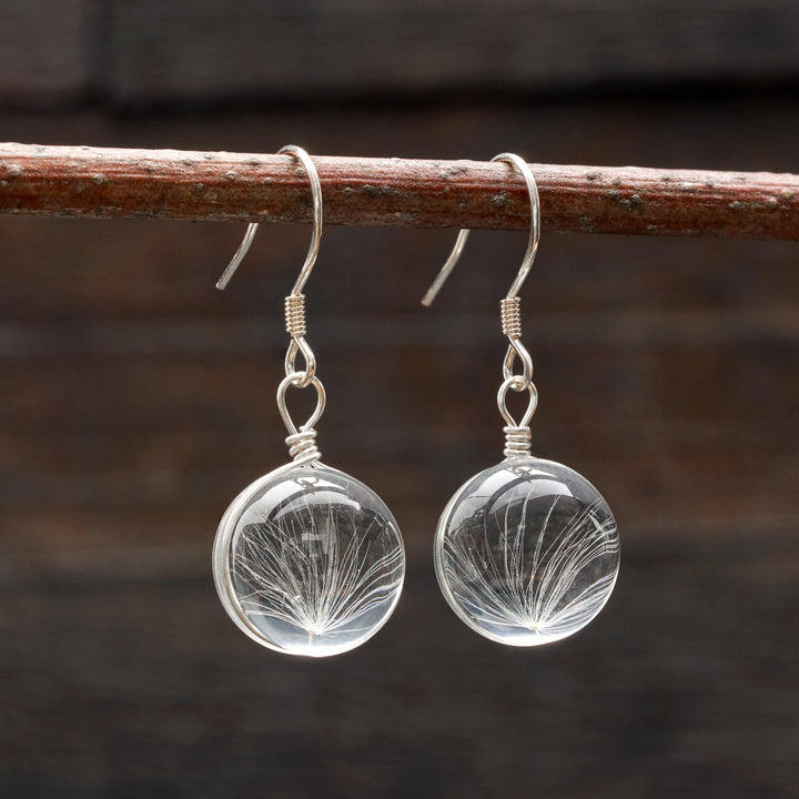 Vintage Dandelion Wish Earrings