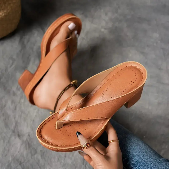 Marilyn™ | Orthopedic Slippers with Heel