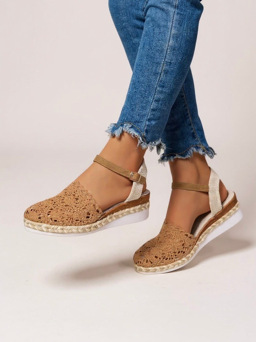 Darby | Women's Boho Woven Platform Sandals