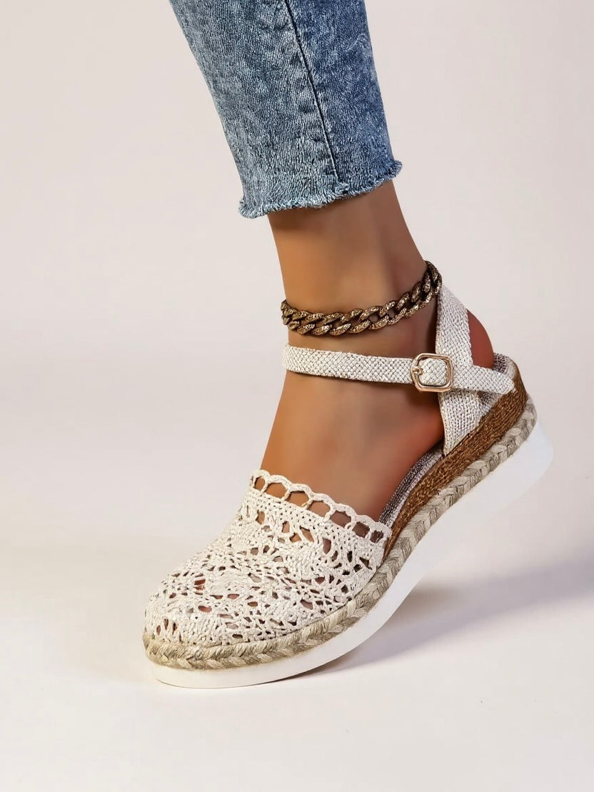 Darby | Women's Boho Woven Platform Sandals