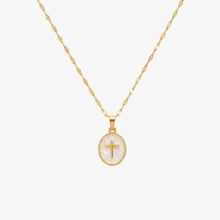 Pastel Cross Necklace