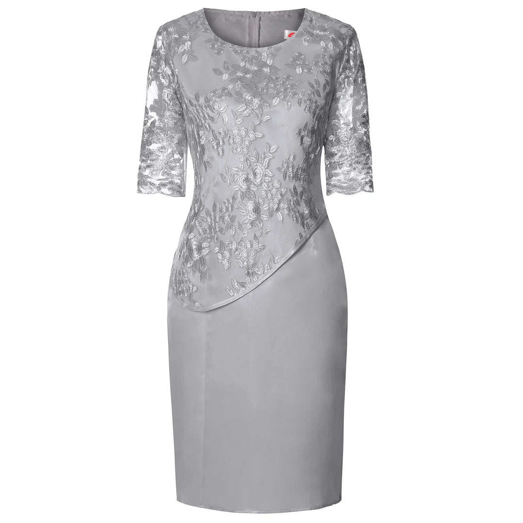Frances™ | Short Sleeve Midi Dress