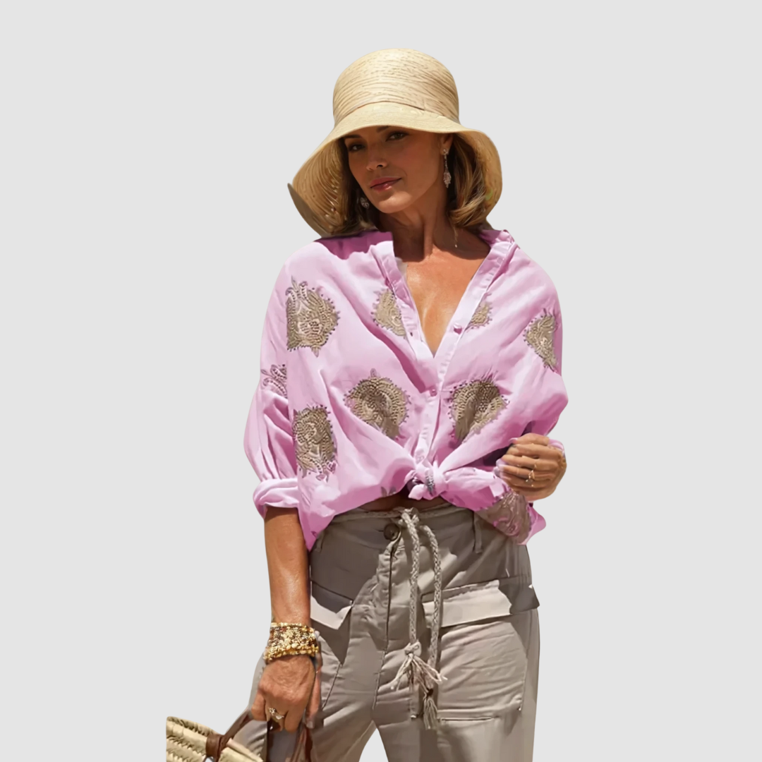 Bruna | Casual Breathable Summer Blouse