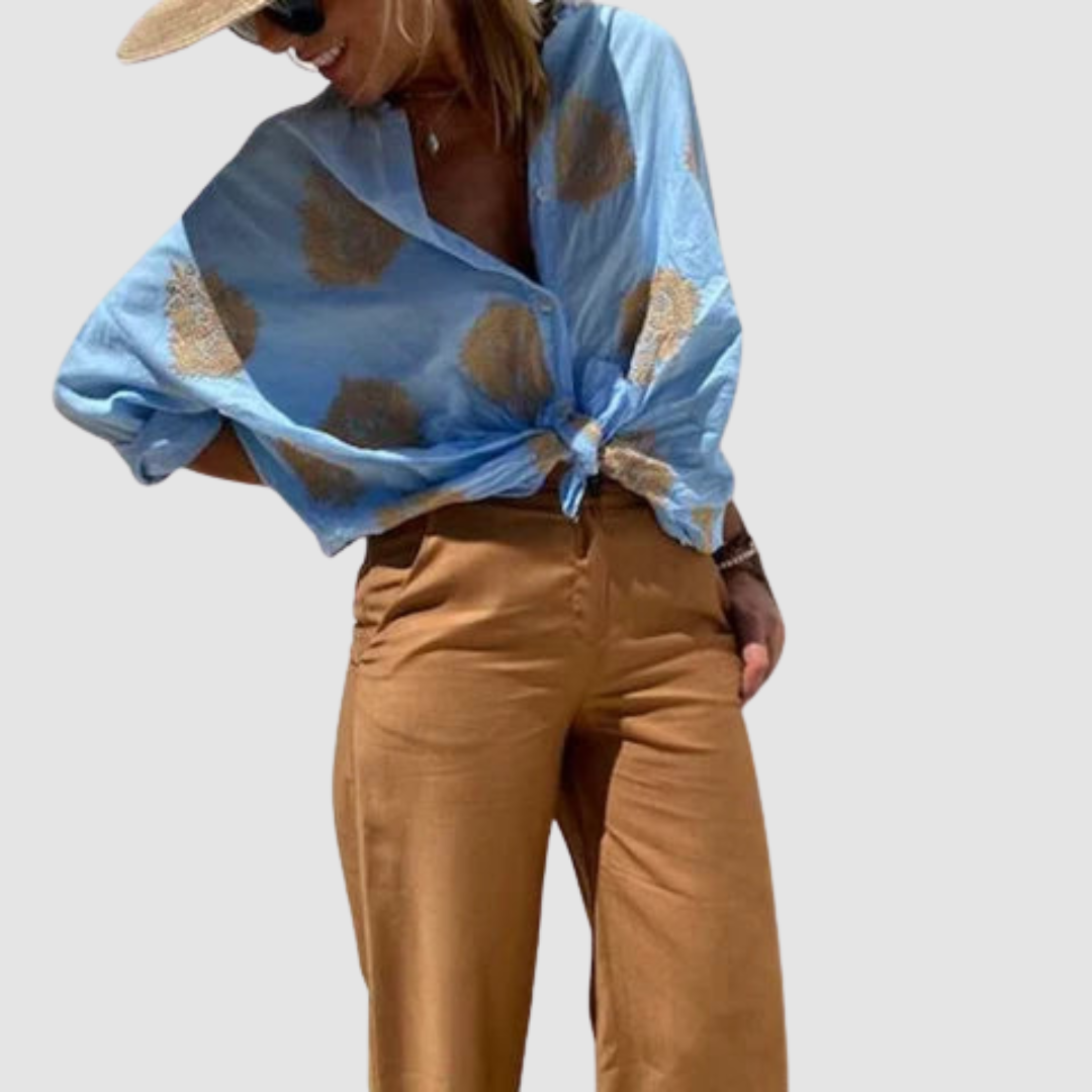 Bruna | Casual Breathable Summer Blouse
