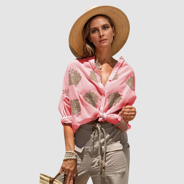 Bruna | Casual Breathable Summer Blouse