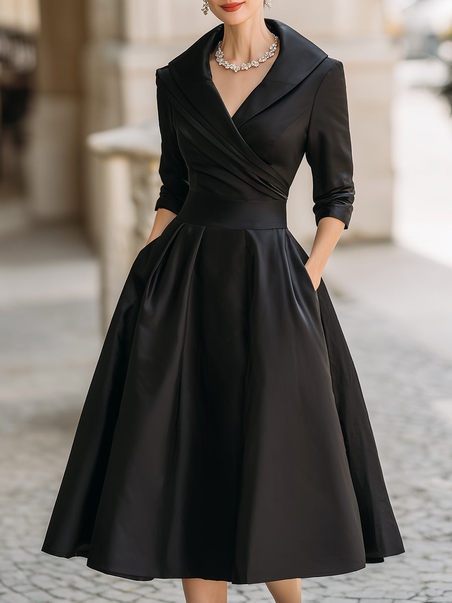 Reece | Elegant Midi Cocktail Dress