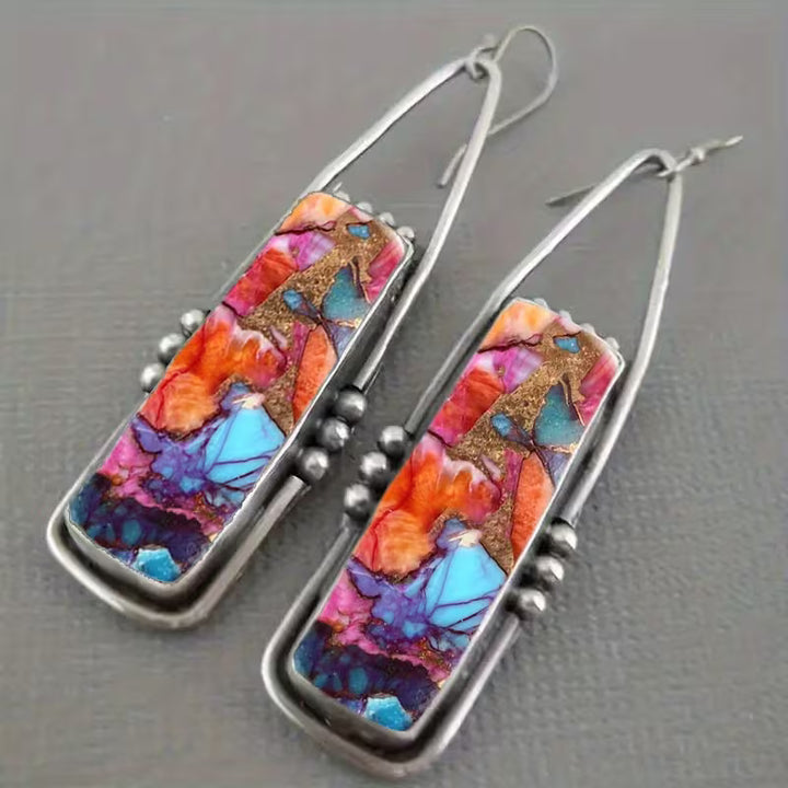 Retro Bohemian Dangle Earrings