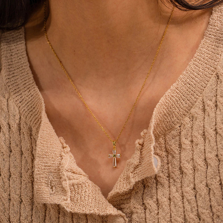 Sanctuary Cross Necklace