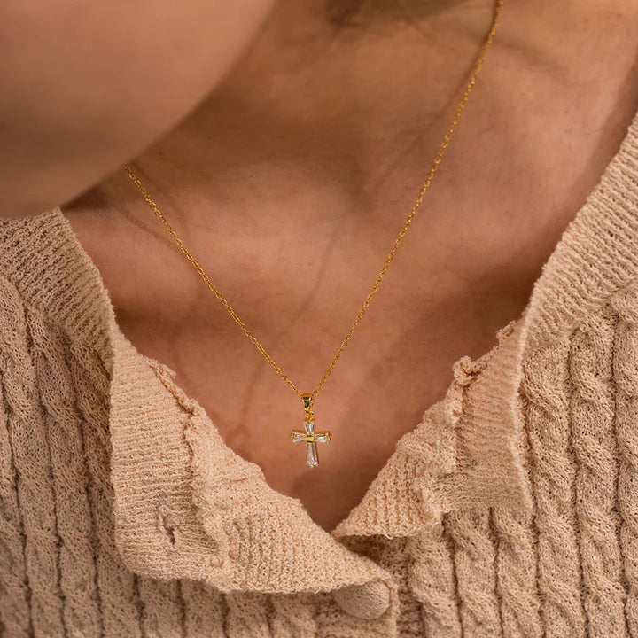 Sanctuary Cross Necklace