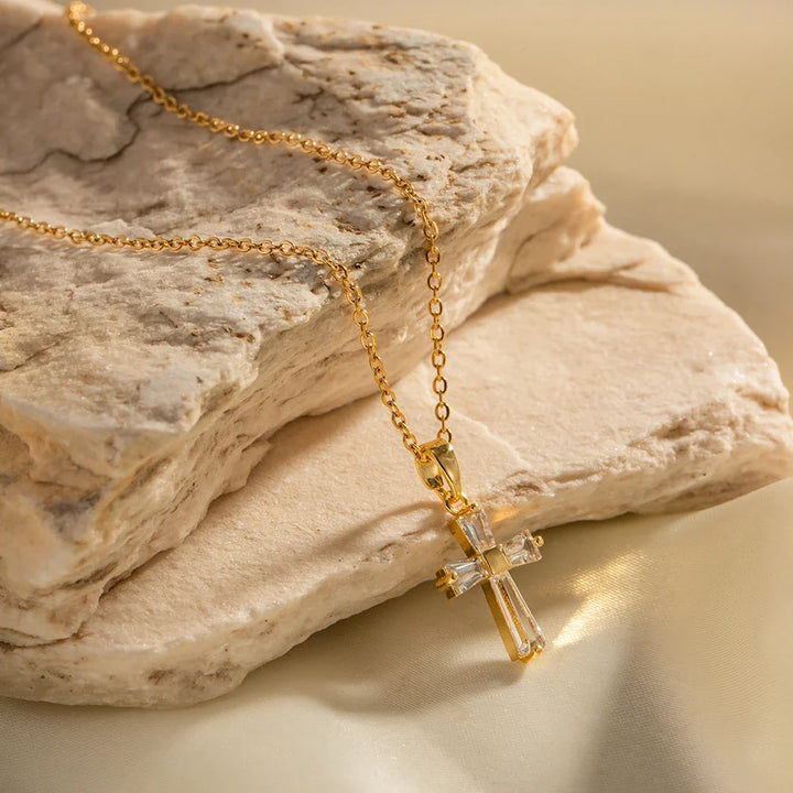 Sanctuary Cross Necklace