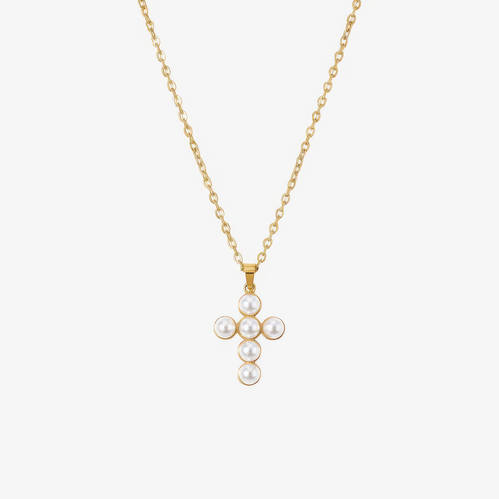 Halo Pearl Necklace