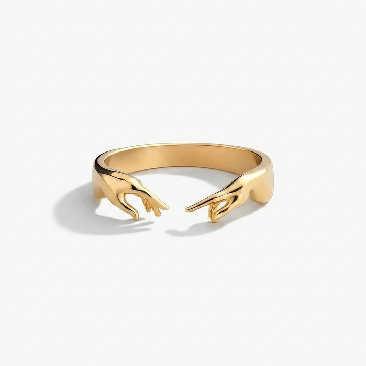 Touch of God Adjustable Ring