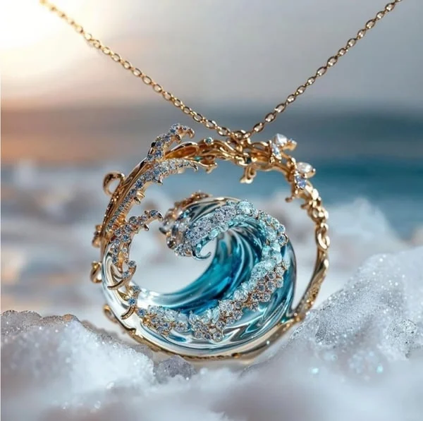 Unique Ocean's Oath Necklace