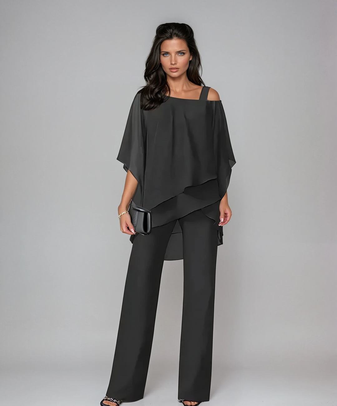 Elle | Women Elegant Two-Piece Layered Summer Set