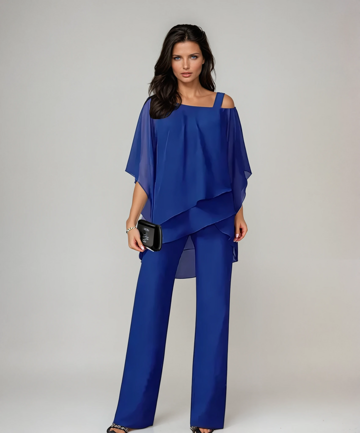 Elle | Women Elegant Two-Piece Layered Summer Set