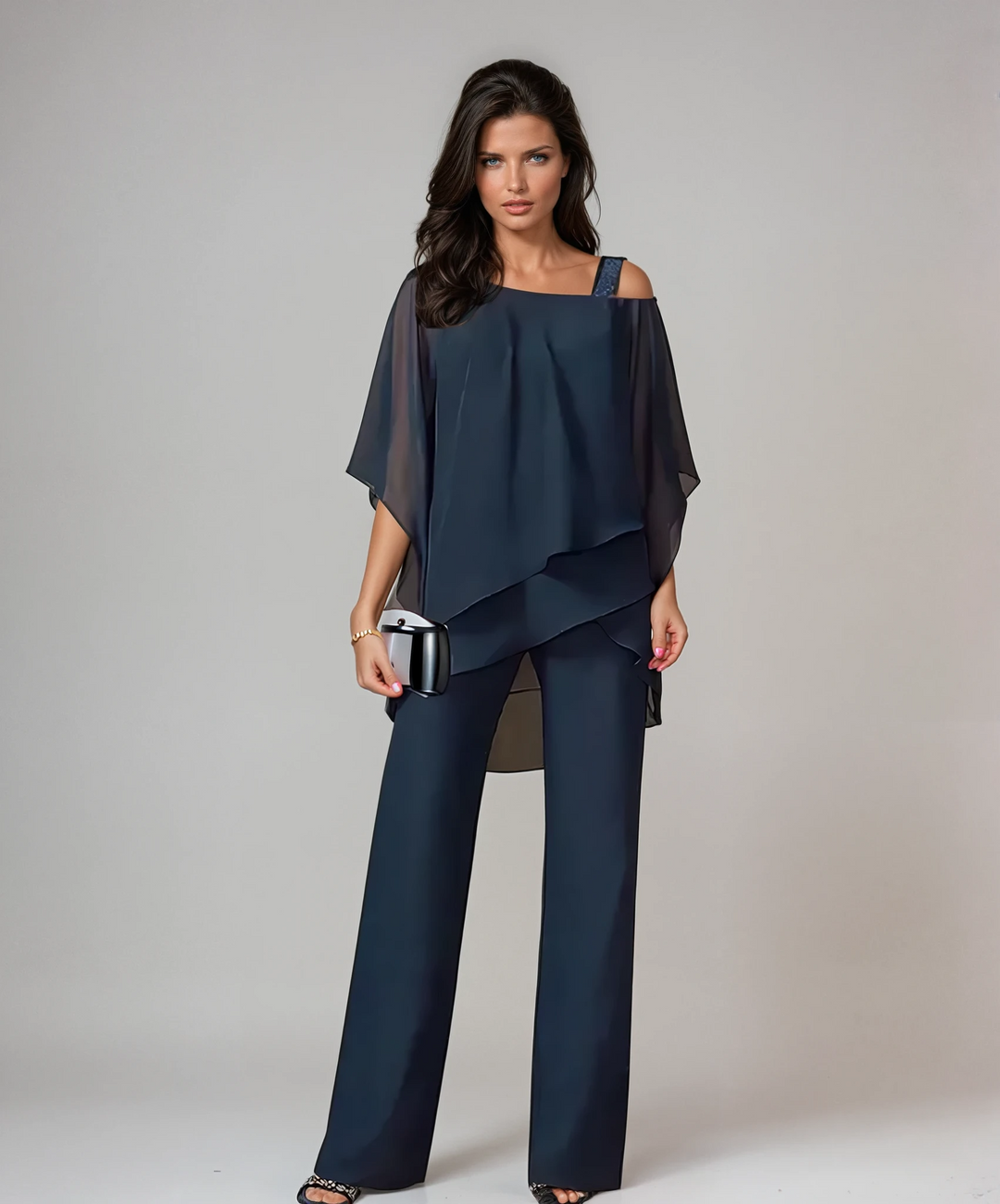 Elle | Women Elegant Two-Piece Layered Summer Set