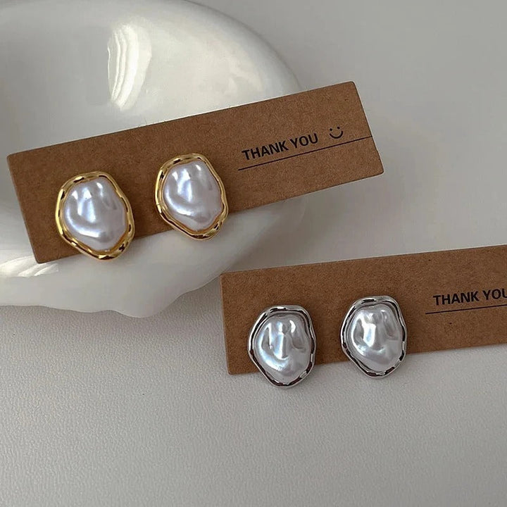 Elegant Pearl Earrings by Linda