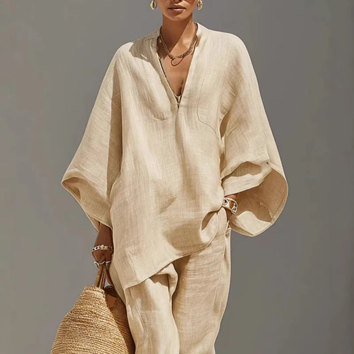 Marlowe | Women's Batwing Sleeve Two Piece Set