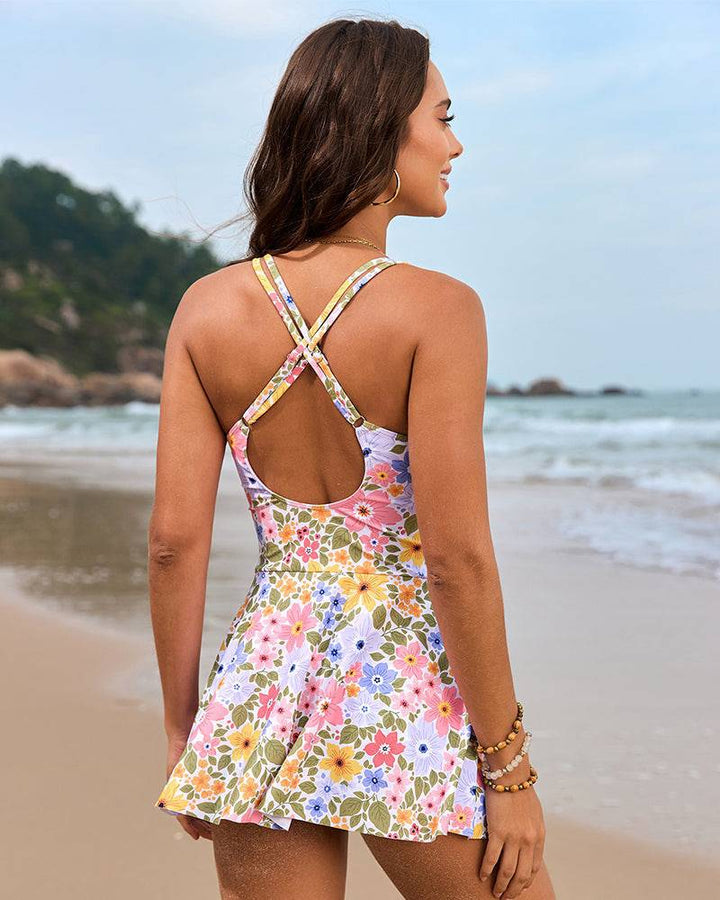 Joly™ | Flattering Swim Dress Swimsuit