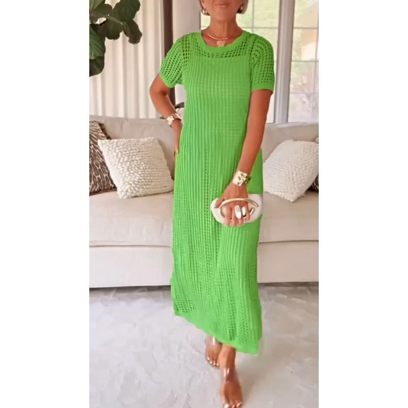 Olivia | Women Breathable Maxi Dress + Free Inner Dress